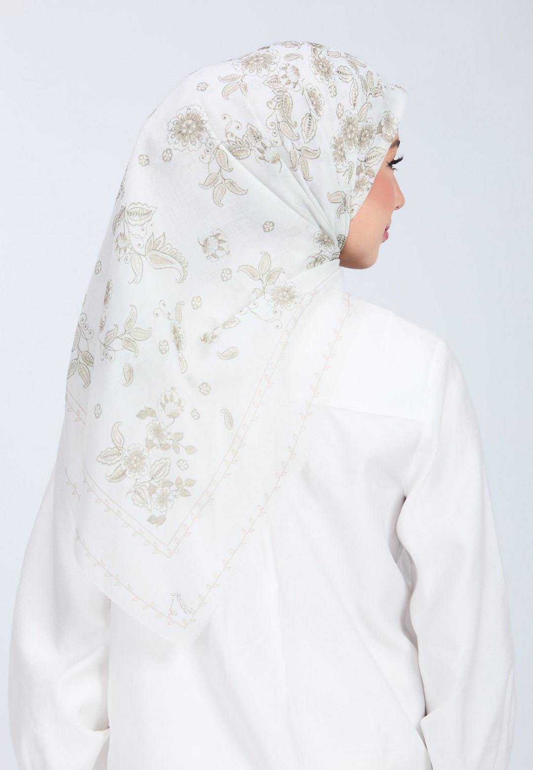 SQ SAPHIYAH VOILE PRINTED LASERCUT