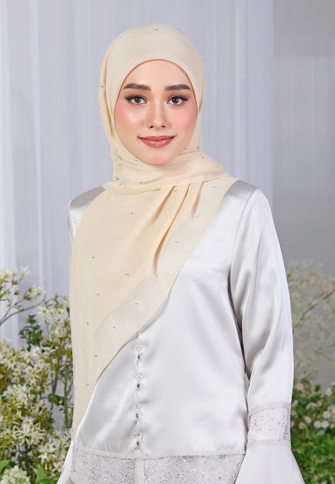 SQ TWILORIA VOILE PLAIN DIAMOND