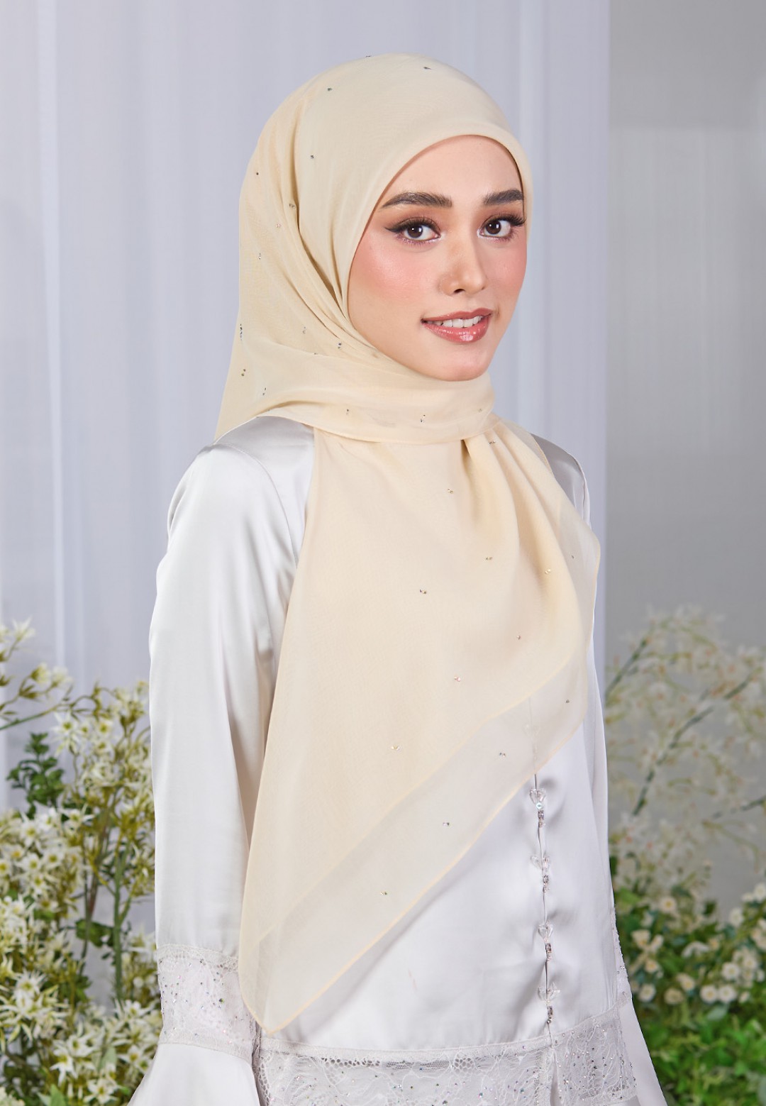 SQ TWILORIA VOILE PLAIN DIAMOND