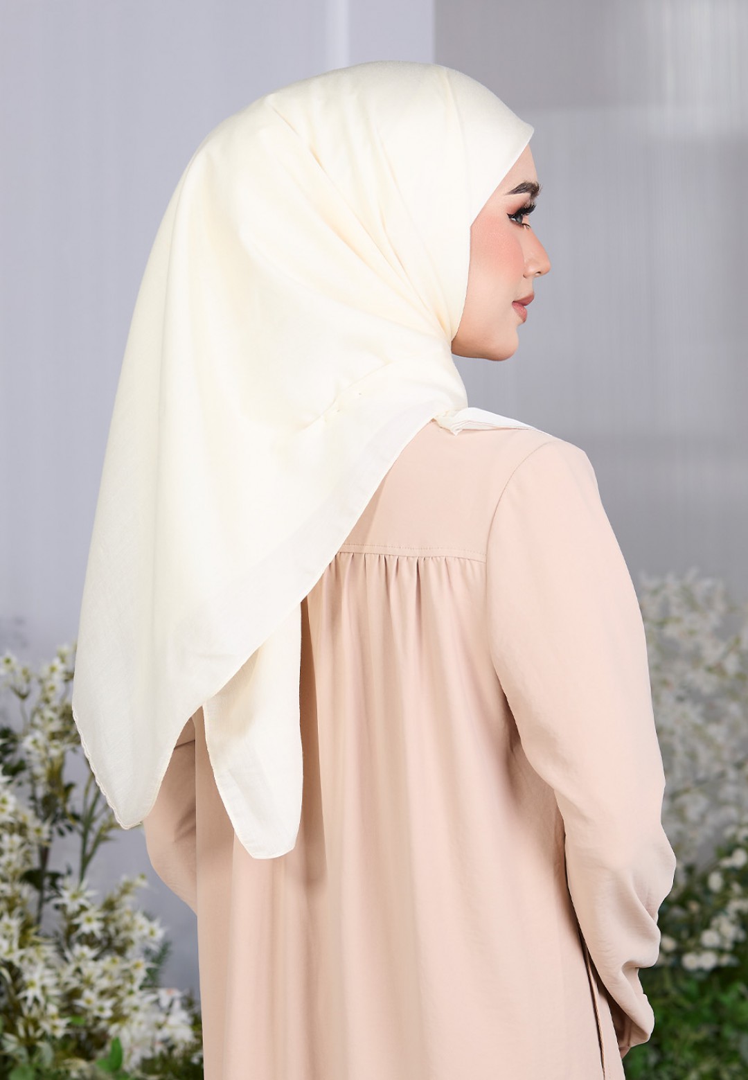 SQ ESME VOILE PLAIN EMBROIDERY
