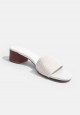 NISA SANDALS IN IVORY