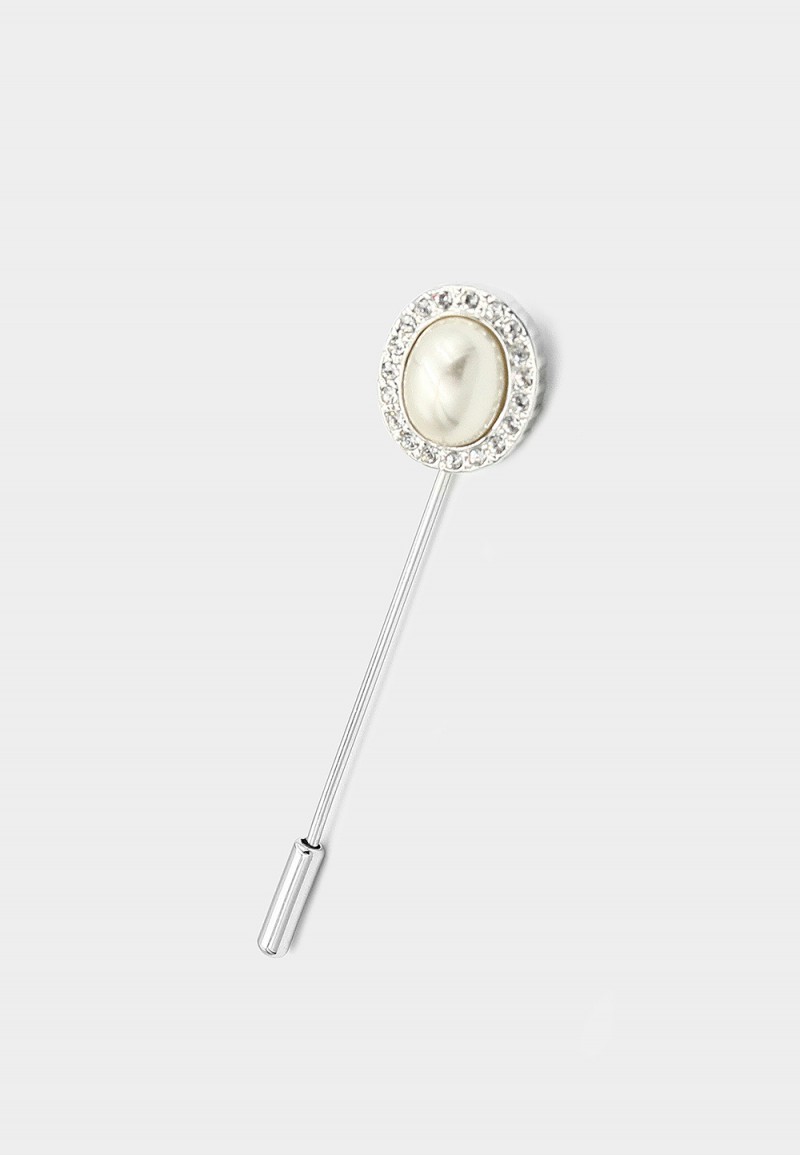 IVORY LAPEL PIN