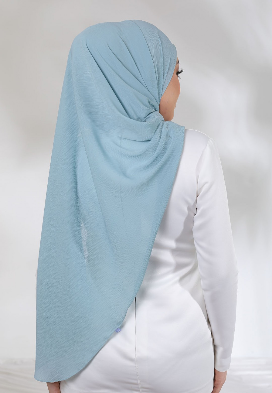 SHAWL CREASE CHIFFON PLAIN 79