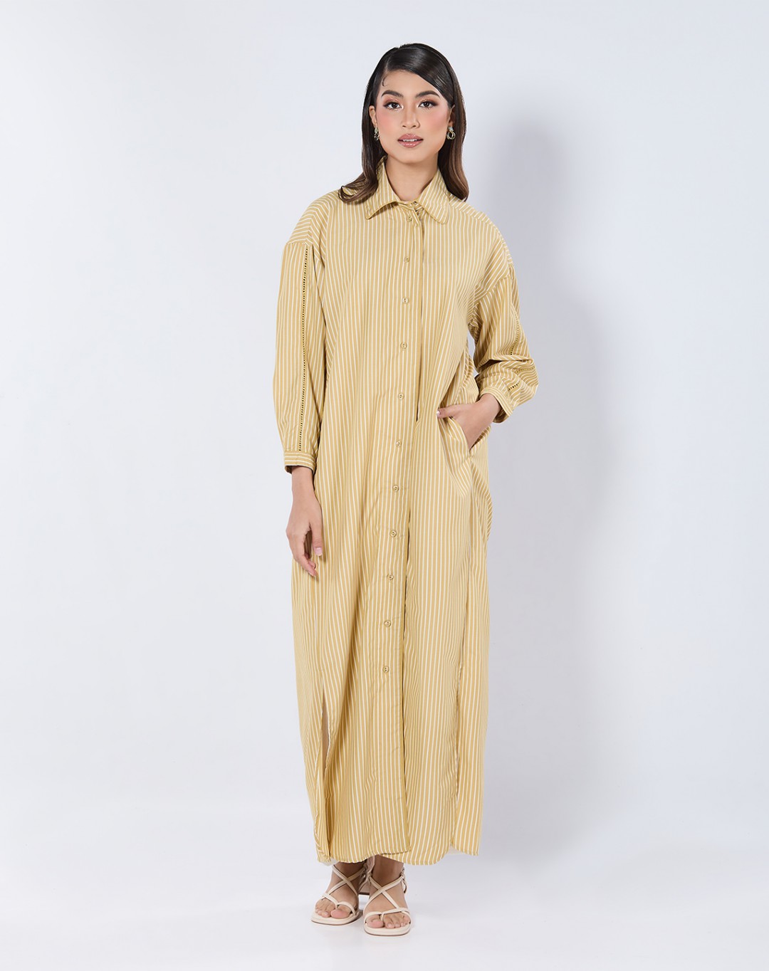 JANELLA STRIPES DRESS