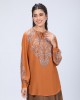 JASMINE BLOUSE IN ORANGE RUST