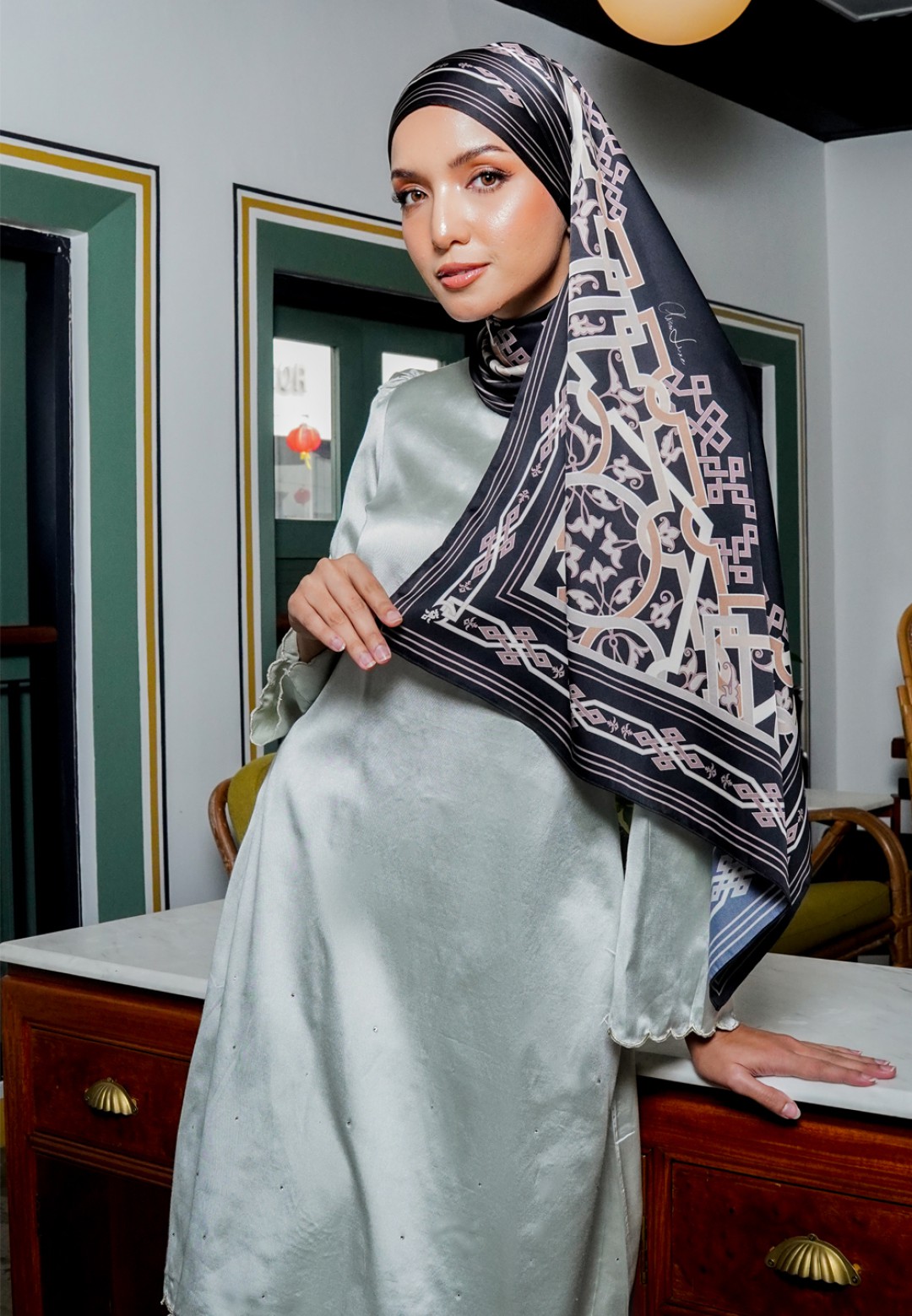 SHAWL LUTHFIA PRINTED 179