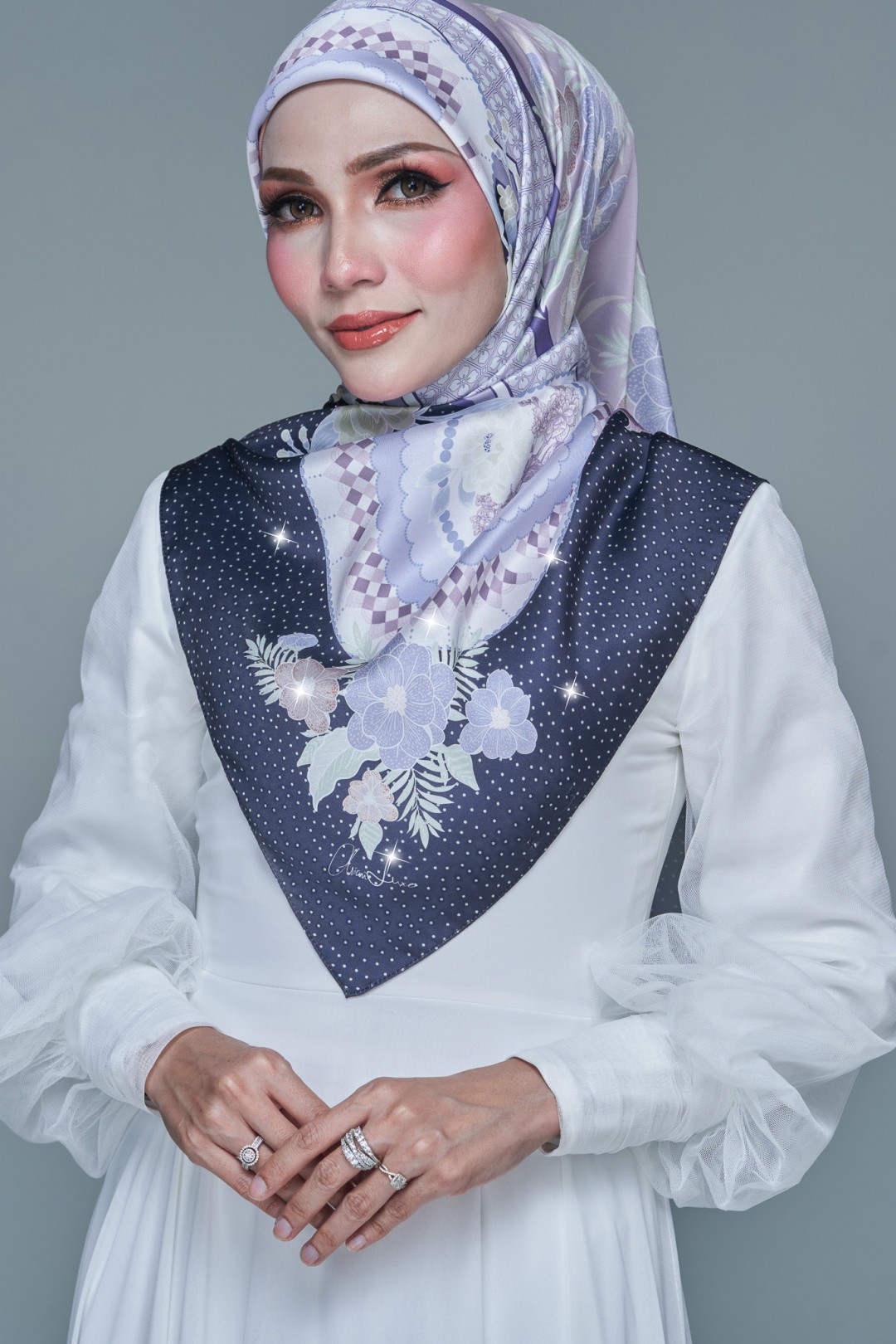 SQUARE ANGGUN PRINTED DIAMOND 279