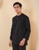 KURTA ADNIN IN JET BLACK