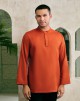 KURTA AZEEM IN BURNT ORANGE