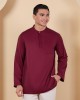 KURTA AZEEM IN CABERNET