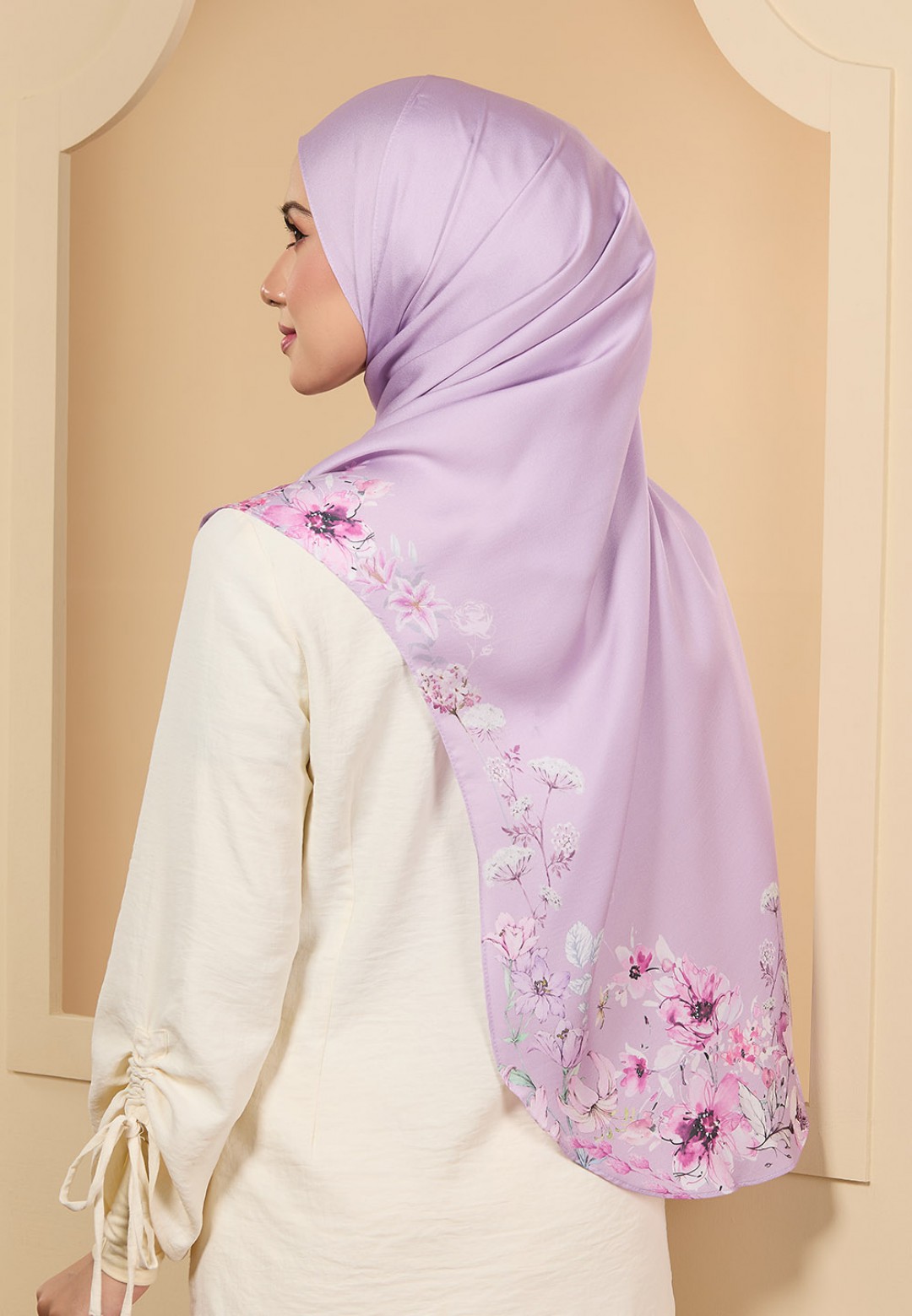 INSTANT SHAWL JASMIN PRINTED