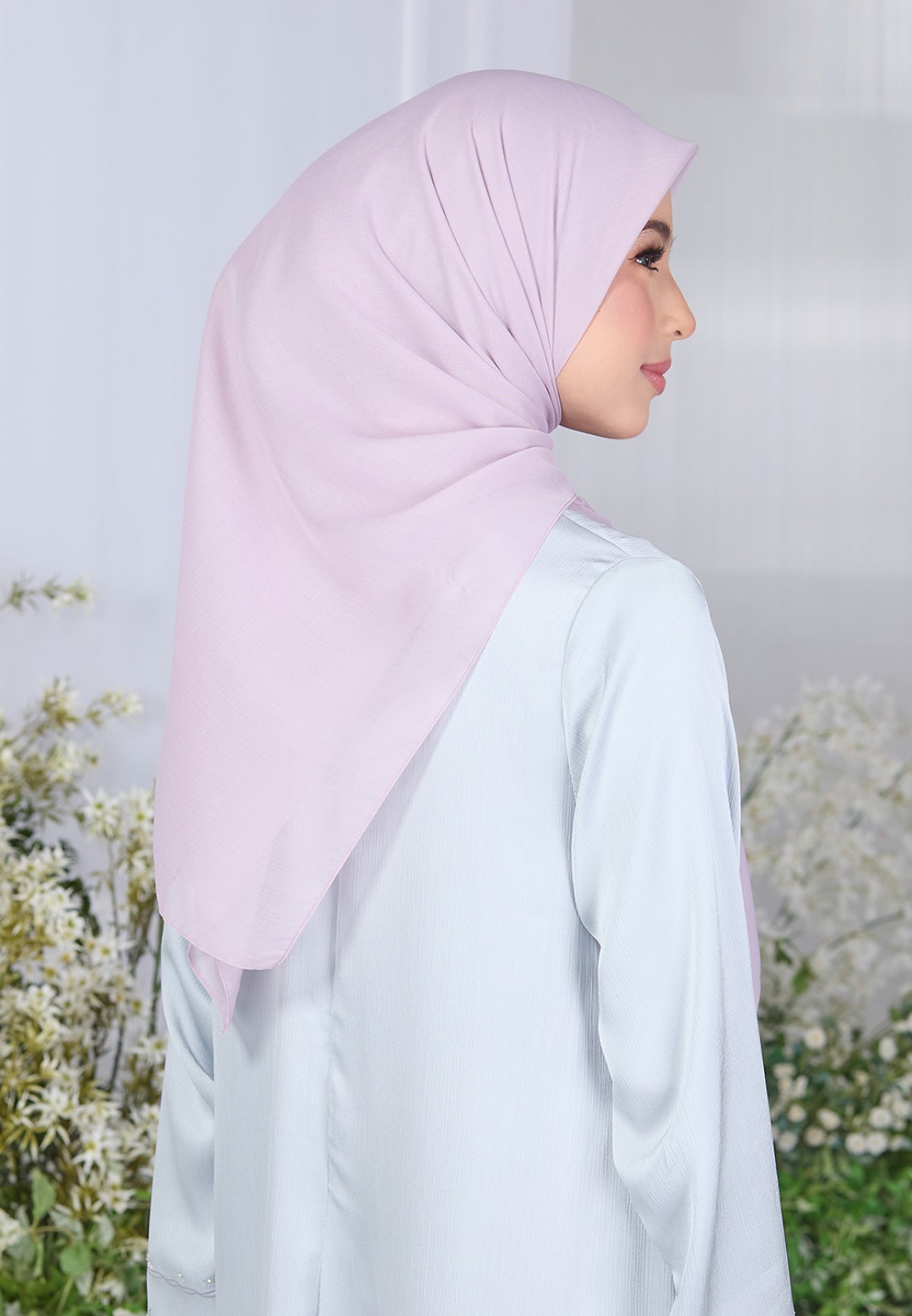 SQ PETALISCENT VOILE PLAIN DIAMOND
