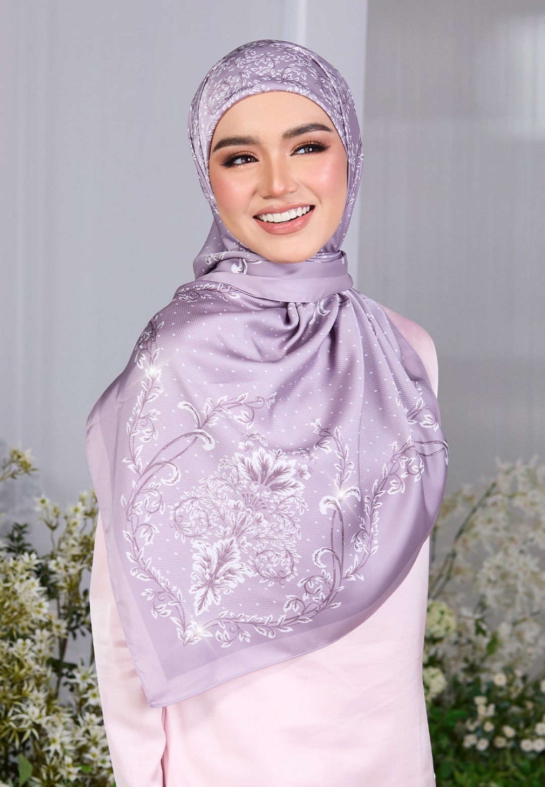 SQ FLORILUXE PRINTED DIAMOND