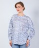 LEEN BLOUSE IN DUSTY BLUE