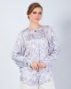 LEYA BLOUSE IN GREY