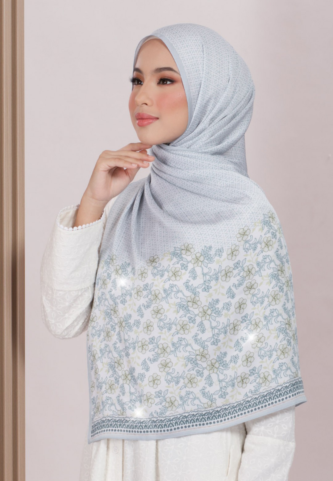 SHAWL 298 DYAN PRINTED (DIAMOND)