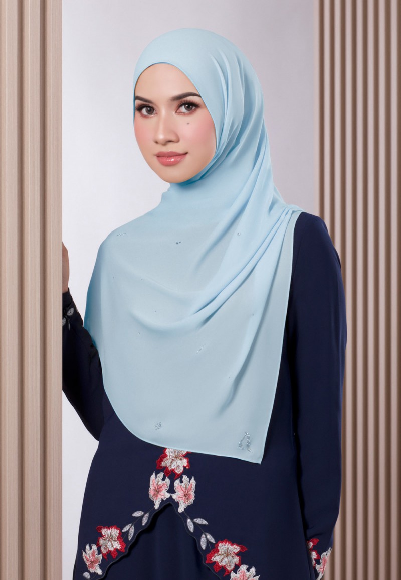 SHAWL WARDAH PLAIN DIAMOND 228