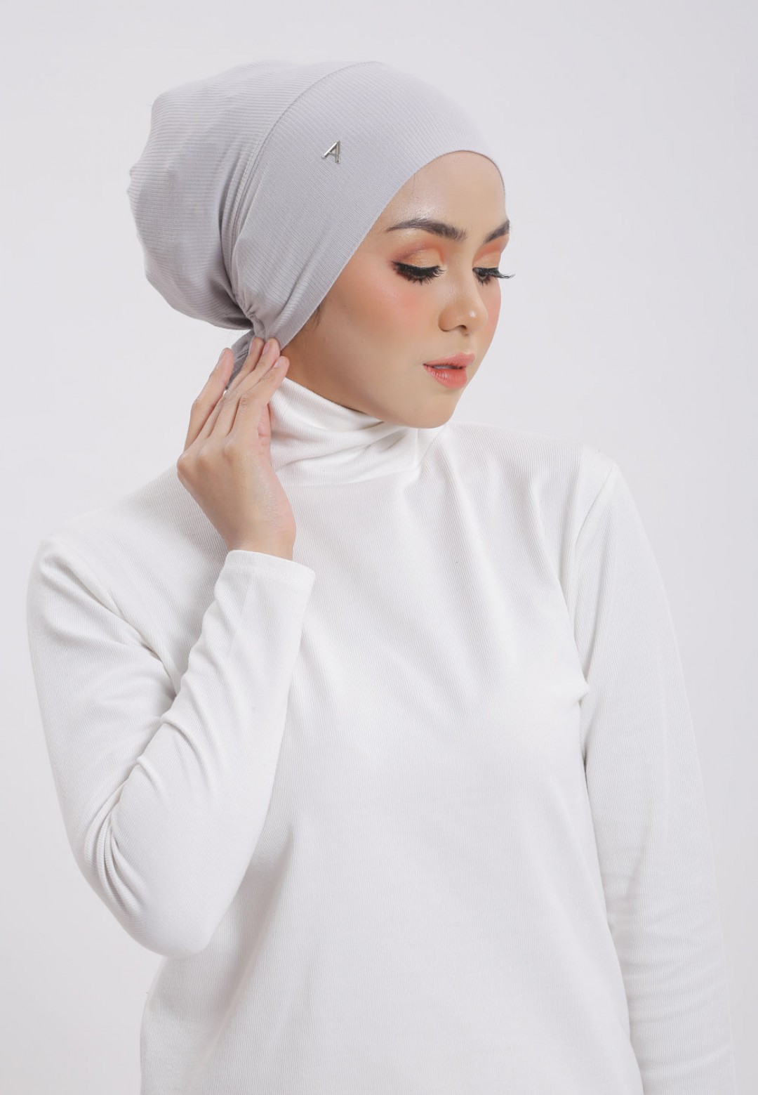 RIBBED KNIT TIE BACK INNER 69