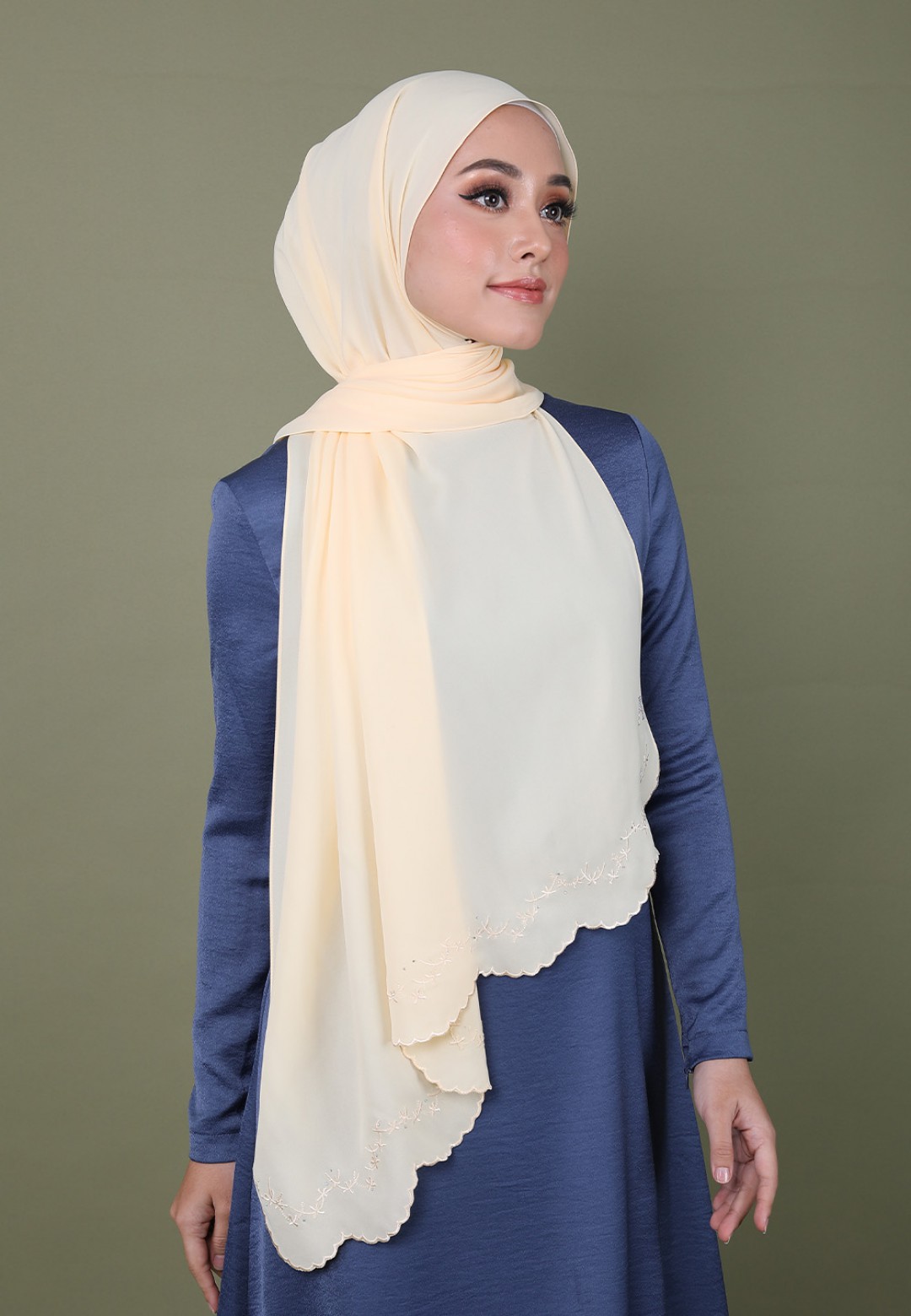 SHAWL EMBROIDERY MELATI DIAMOND 239
