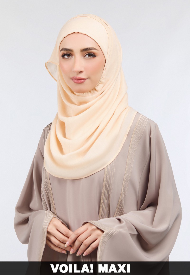 WRINKLY VOILA! MAXI PLAIN