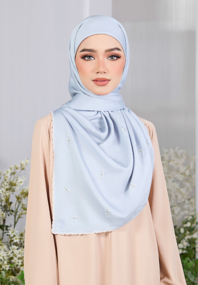 SQ ESME VOILE PLAIN EMBROIDERY
