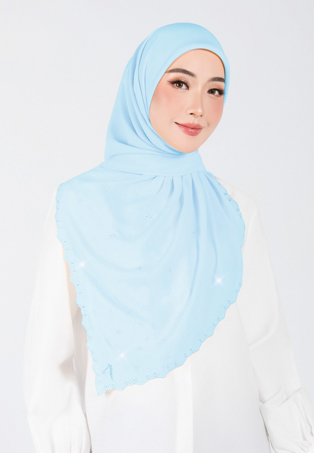 SQ ELYROSE PLAIN EMBROIDERY DIAMOND