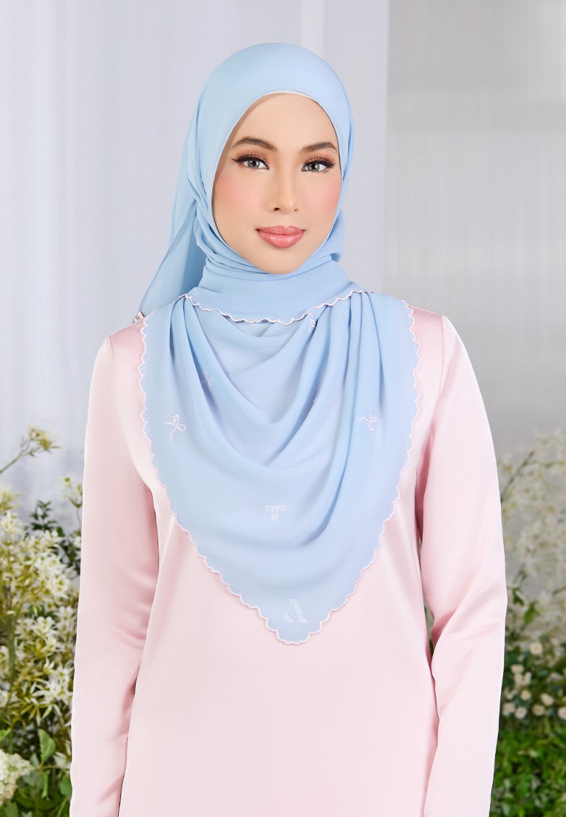 SHAWL ROXY PLAIN EMBROIDERY