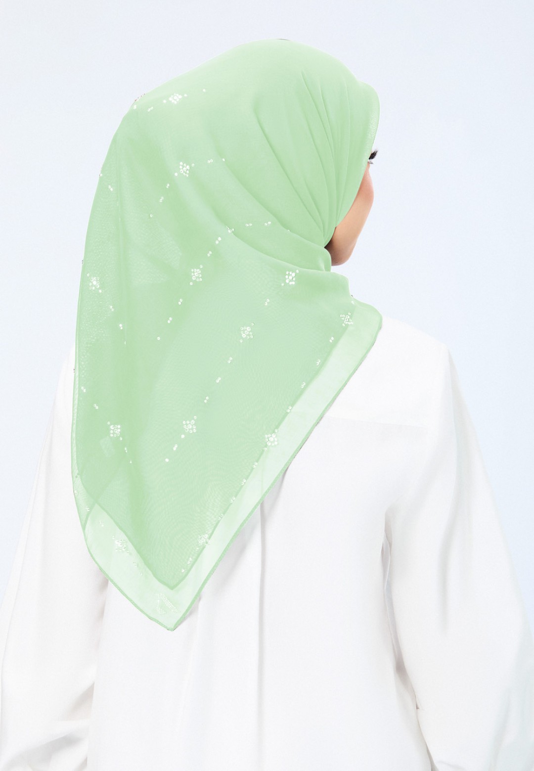 SQ LILYORA VOILE PLAIN DIAMOND