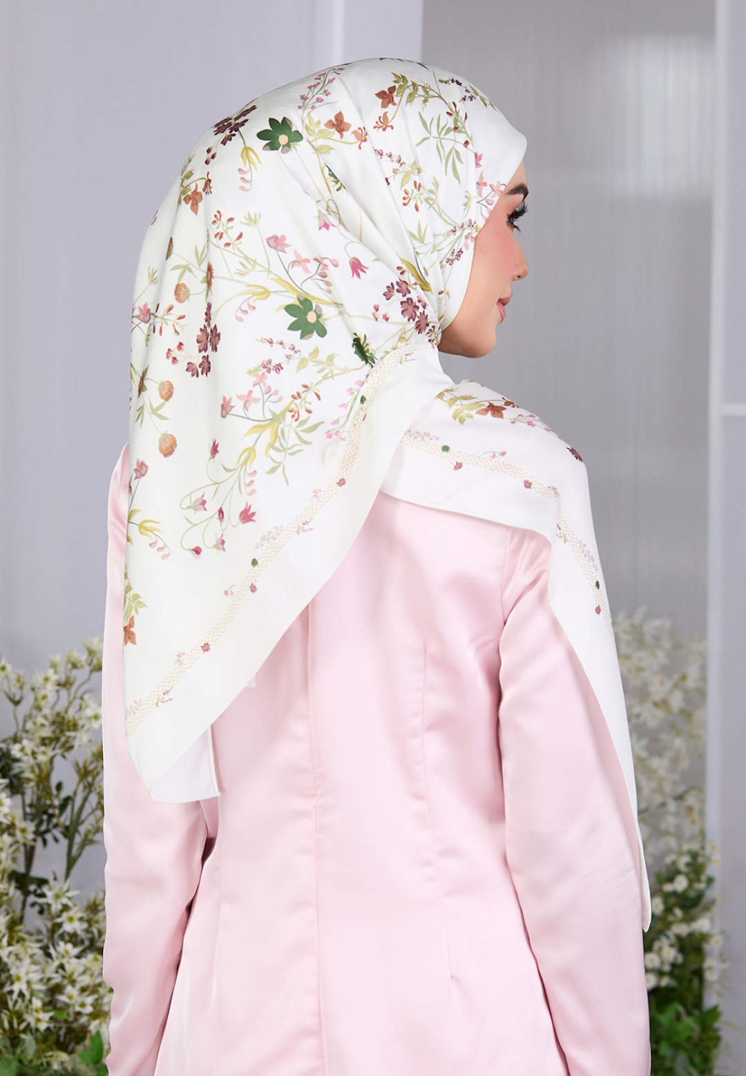SQ BLOSSOM CASCADE PRINTED