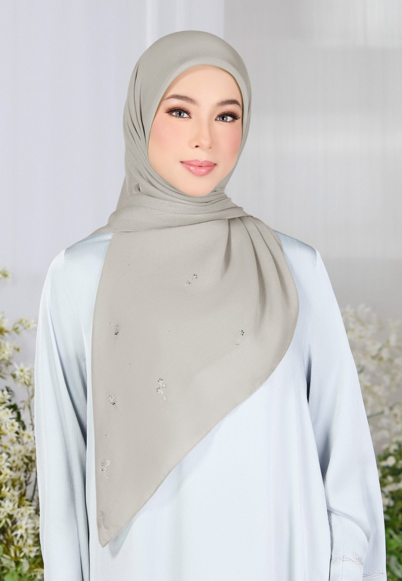 SQ PETALISCENT VOILE PLAIN DIAMOND