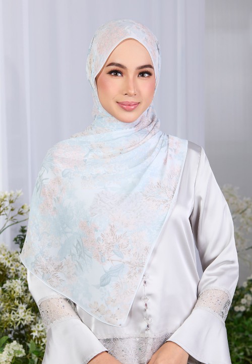 SHAWL VELVET BLOOM PRINTED