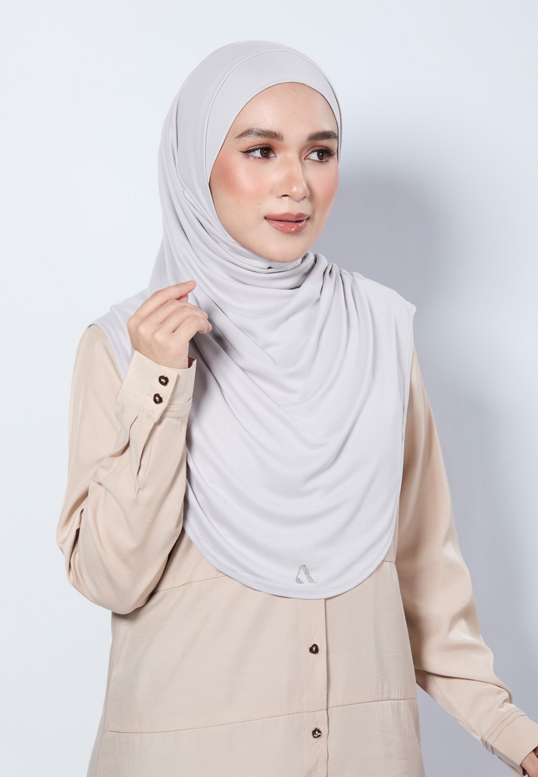 INSTANT ASYRIA PLEAT LABUH PLAIN