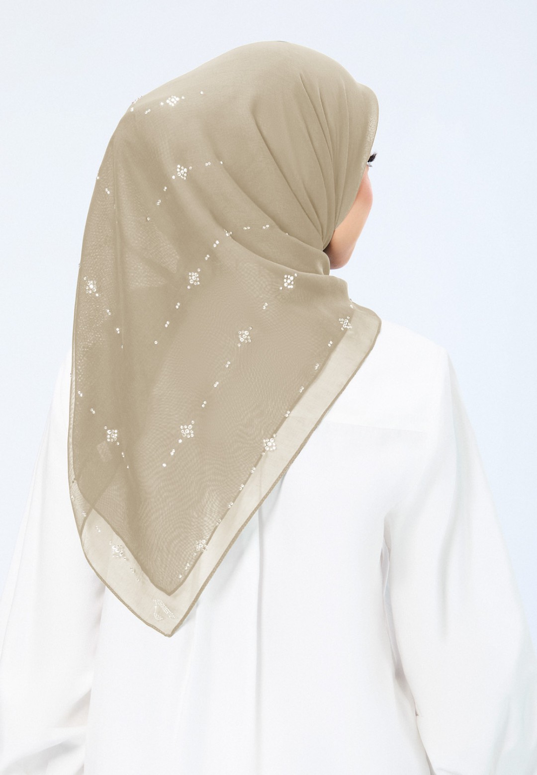 SQ LILYORA VOILE PLAIN DIAMOND