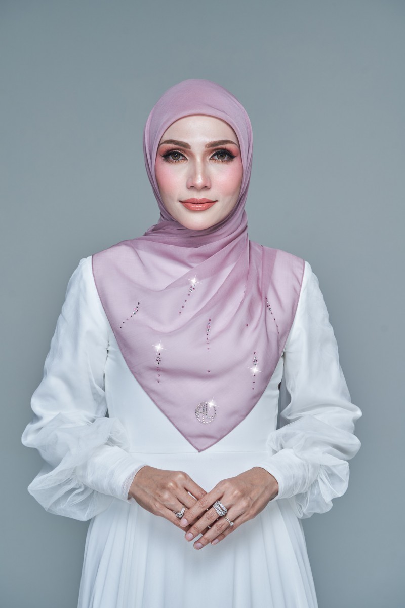 SQ MAIRA VOILE PLAIN DIAMOND