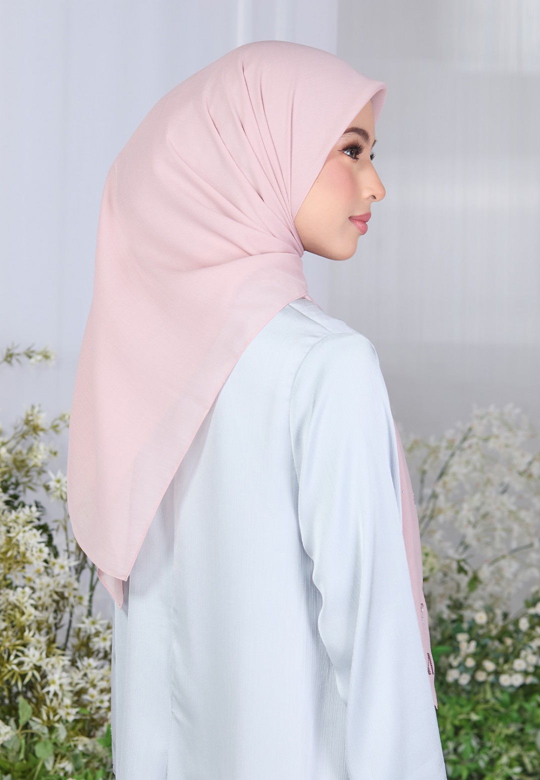 SQ PETALISCENT VOILE PLAIN DIAMOND