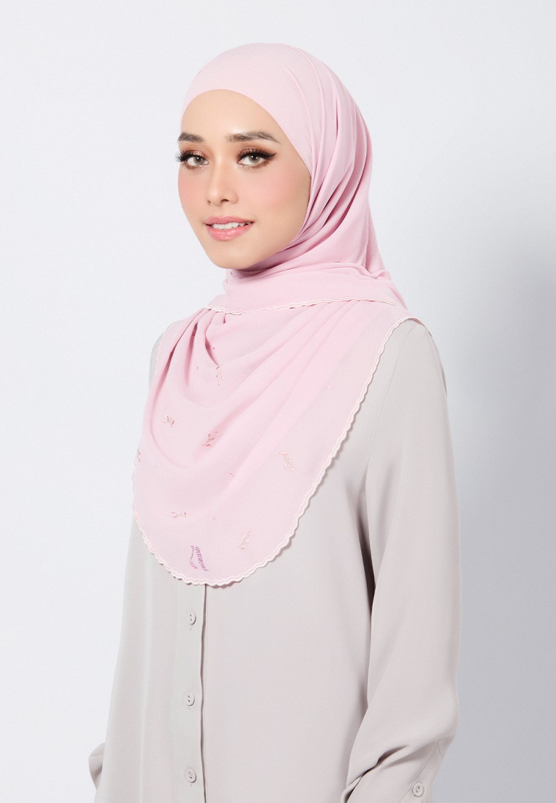 SHAWL ADORA PLAIN EMBROIDERY