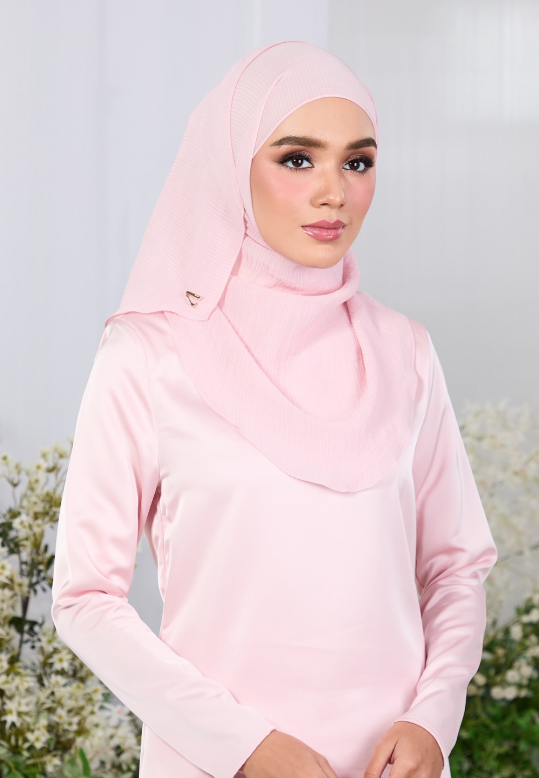 INSTANT IMAAN SEMI PLEATED PLAIN