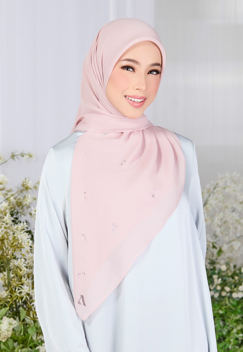SQ PETALISCENT VOILE PLAIN DIAMOND