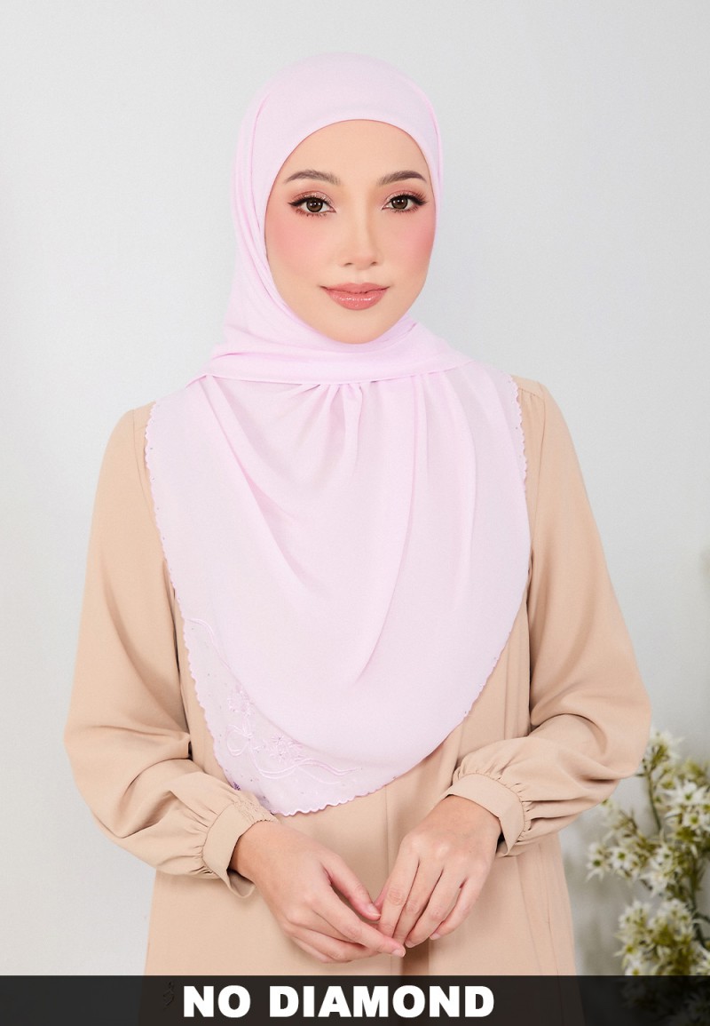 SQ FLUERITH PLAIN EMBROIDERY