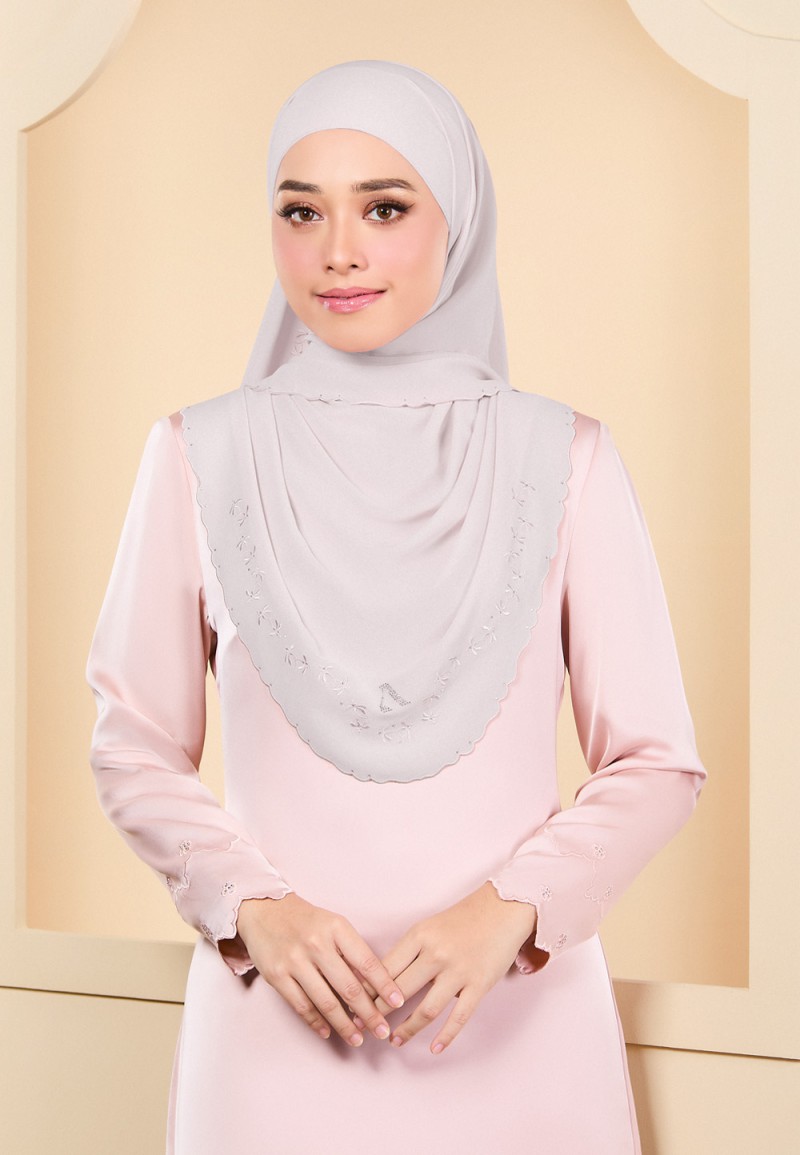 SHAWL DLUXE PLAIN EMBROIDERY