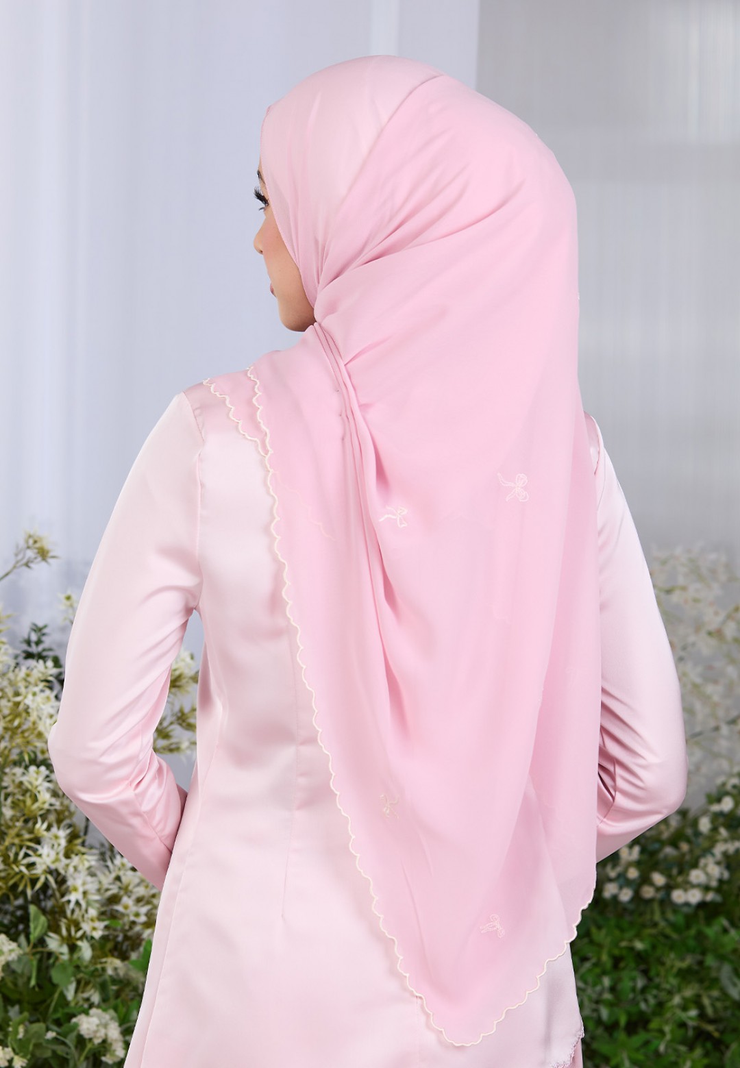 SHAWL ROXY PLAIN EMBROIDERY
