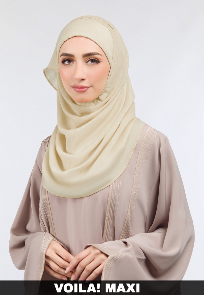 WRINKLY VOILA! MAXI PLAIN