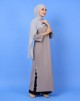 LILIUM JUBAH IN DARK BEIGE