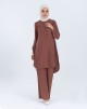 LUBENA PANTSUIT IN BROWN