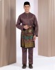 LUTFI BAJU MELAYU IN CHOCOLATE BROWN