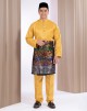 LUTFI BAJU MELAYU IN YELLOW MUSTARD