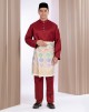 LUTFI BAJU MELAYU IN RED DAHLIA