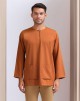KURTA GHAZI IN LEATHER BROWN