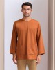 KURTA GHAZI IN LEATHER BROWN