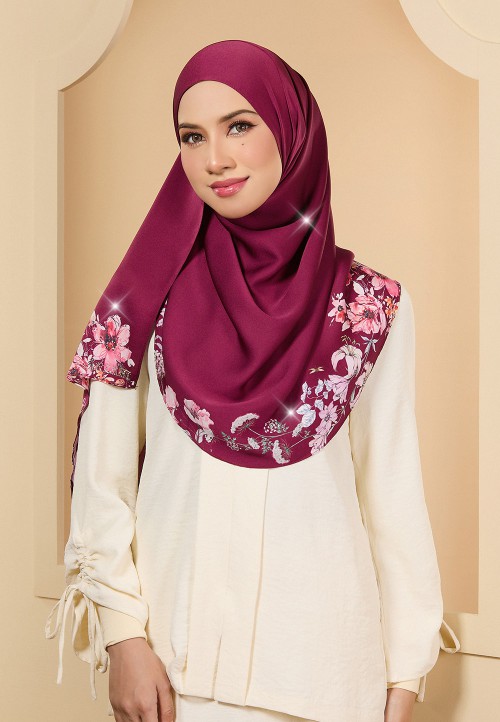 INSTANT SHAWL JASMIN PRINTED DIAMOND